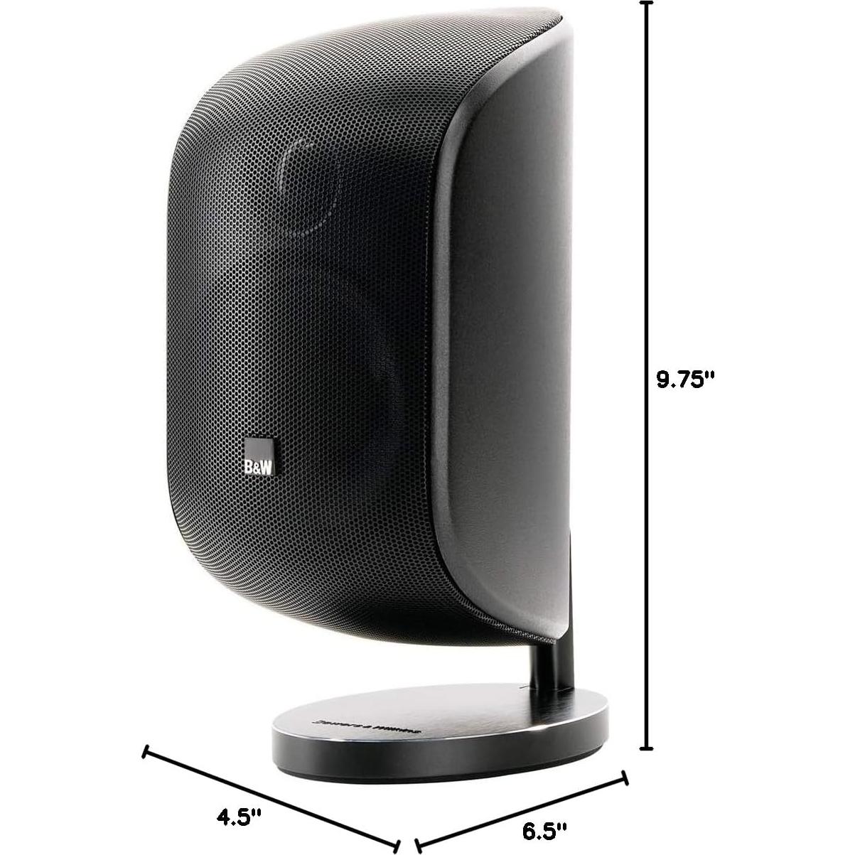 Altavoz Satélite Bowers & Wilkins M-1 4" Fibra de Vidrio Negro