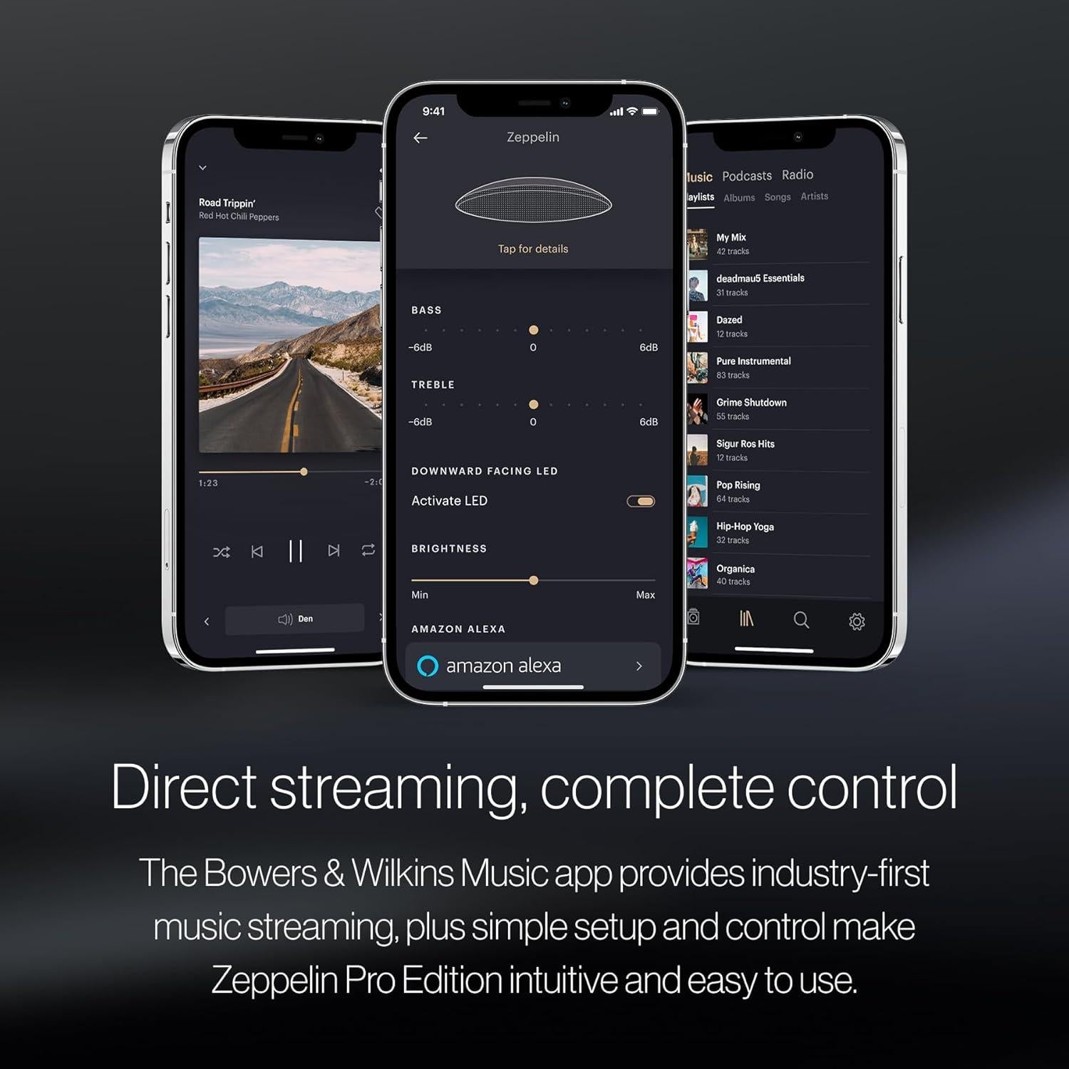 Altavoz Inalámbrico Bowers & Wilkins Zeppelin Pro Gris Espacial