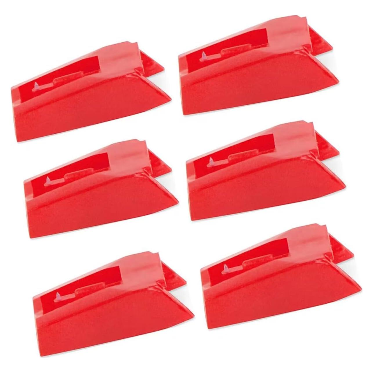 Agujas de Tocadiscos Reemplazo Universal 6 Piezas para LP