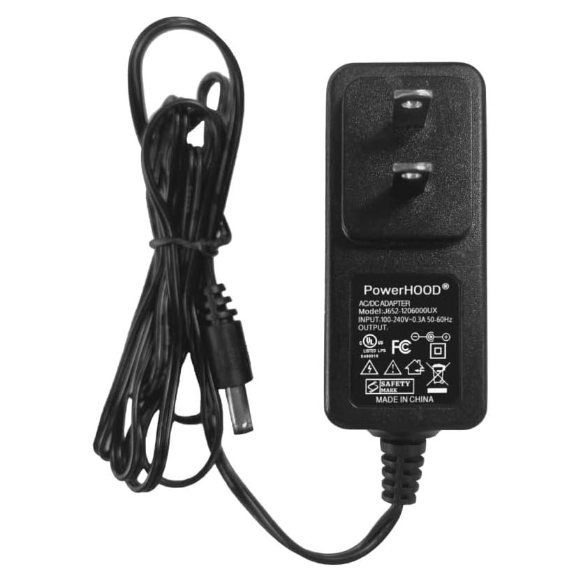 Adaptador 12V AC/DC PowerHOOD para Tocadiscos Fluance RT81 RT82