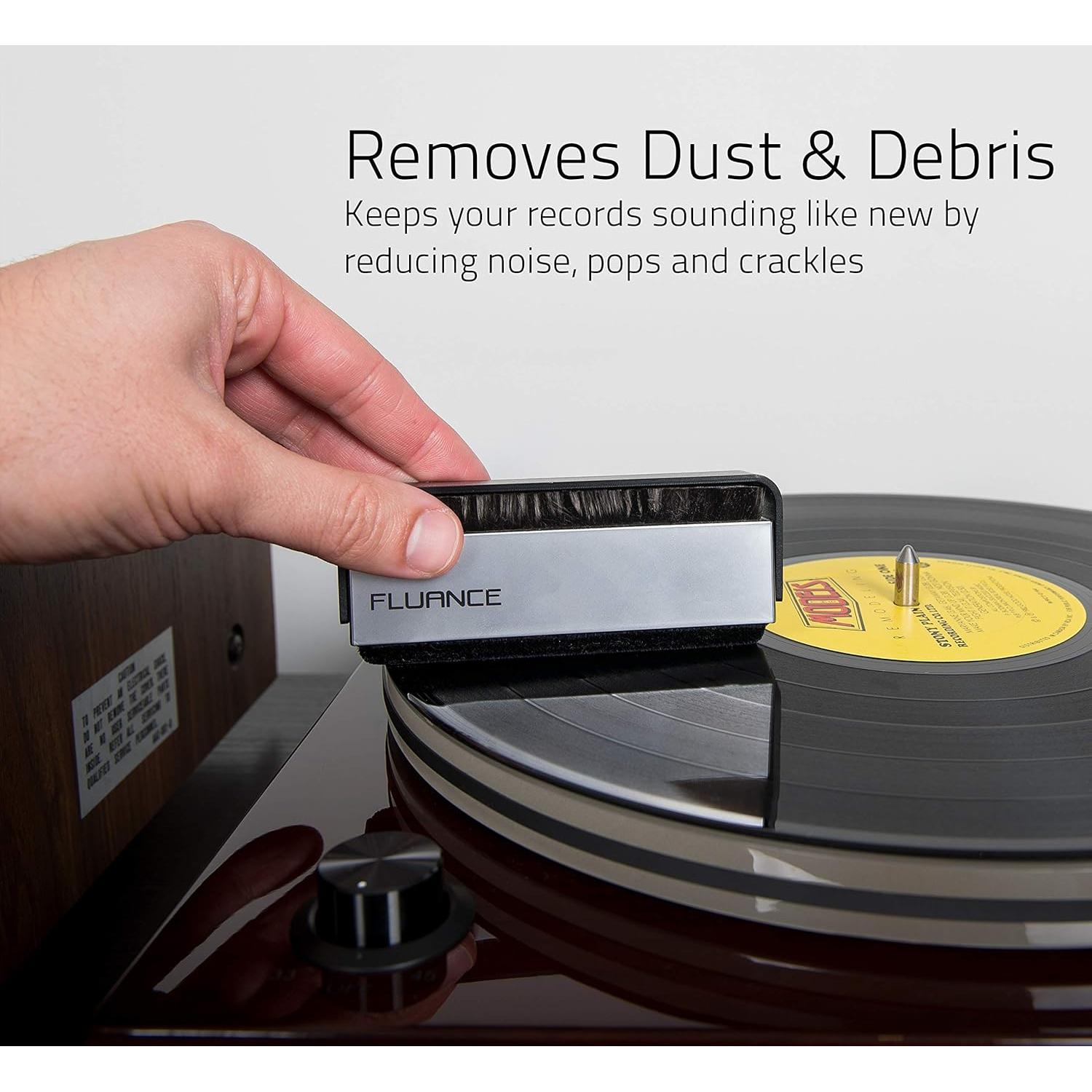 Kit de Limpieza de Discos de Vinilo Fluance VB52 Antiestático