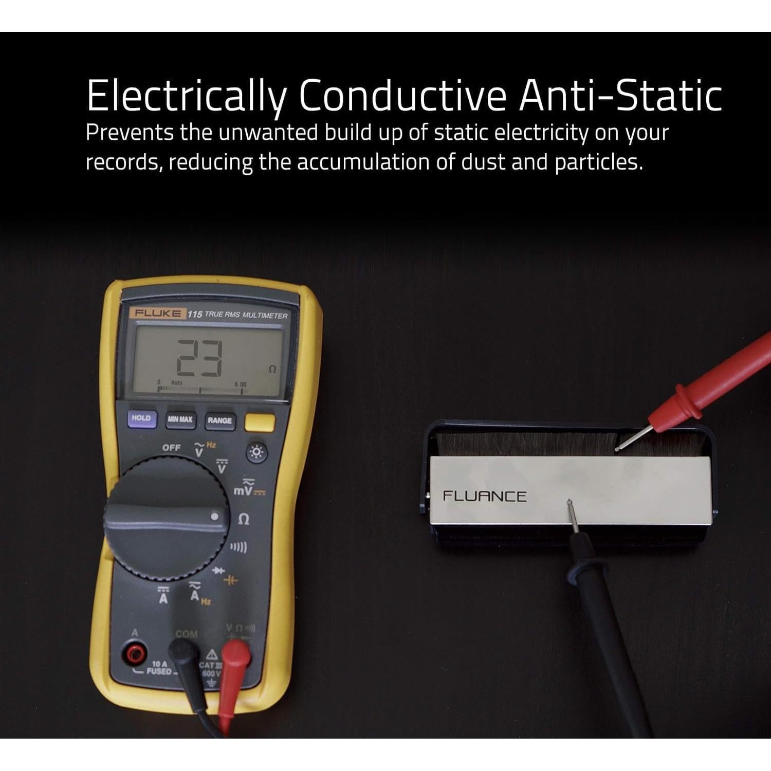 Kit de Limpieza de Discos de Vinilo Fluance VB52 Antiestático