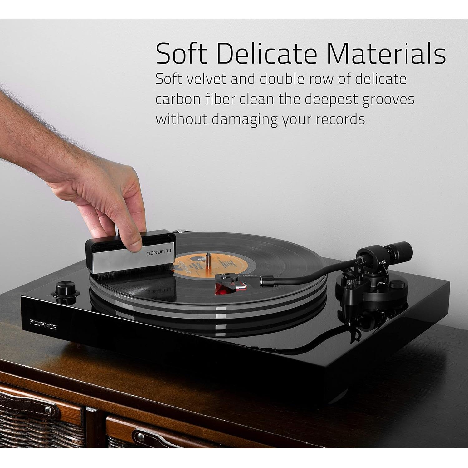 Kit de Limpieza de Discos de Vinilo Fluance VB52 Antiestático