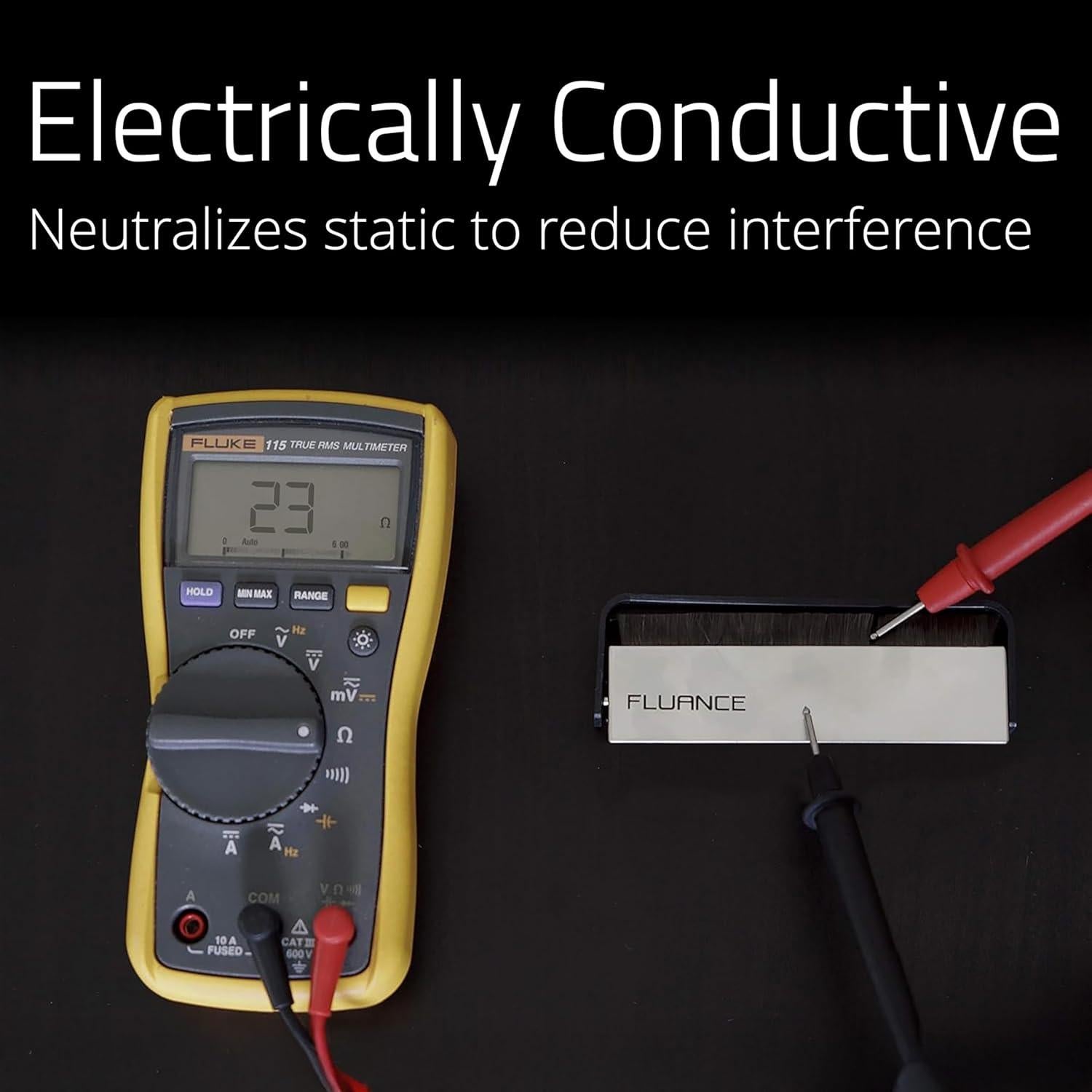 Cepillo de Limpieza Anti-Estática Fluance VB50 para Vinilos