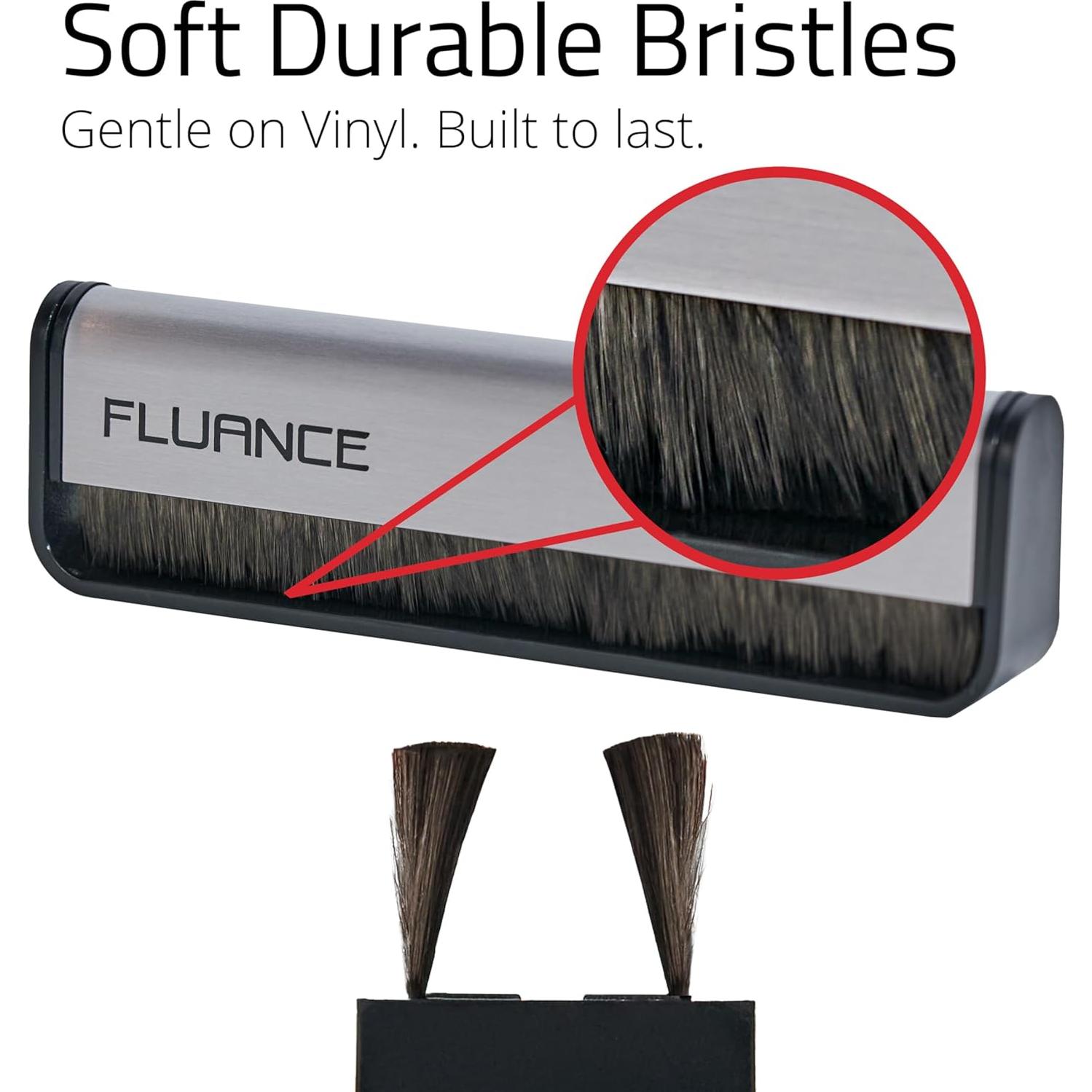 Cepillo de Limpieza Anti-Estática Fluance VB50 para Vinilos