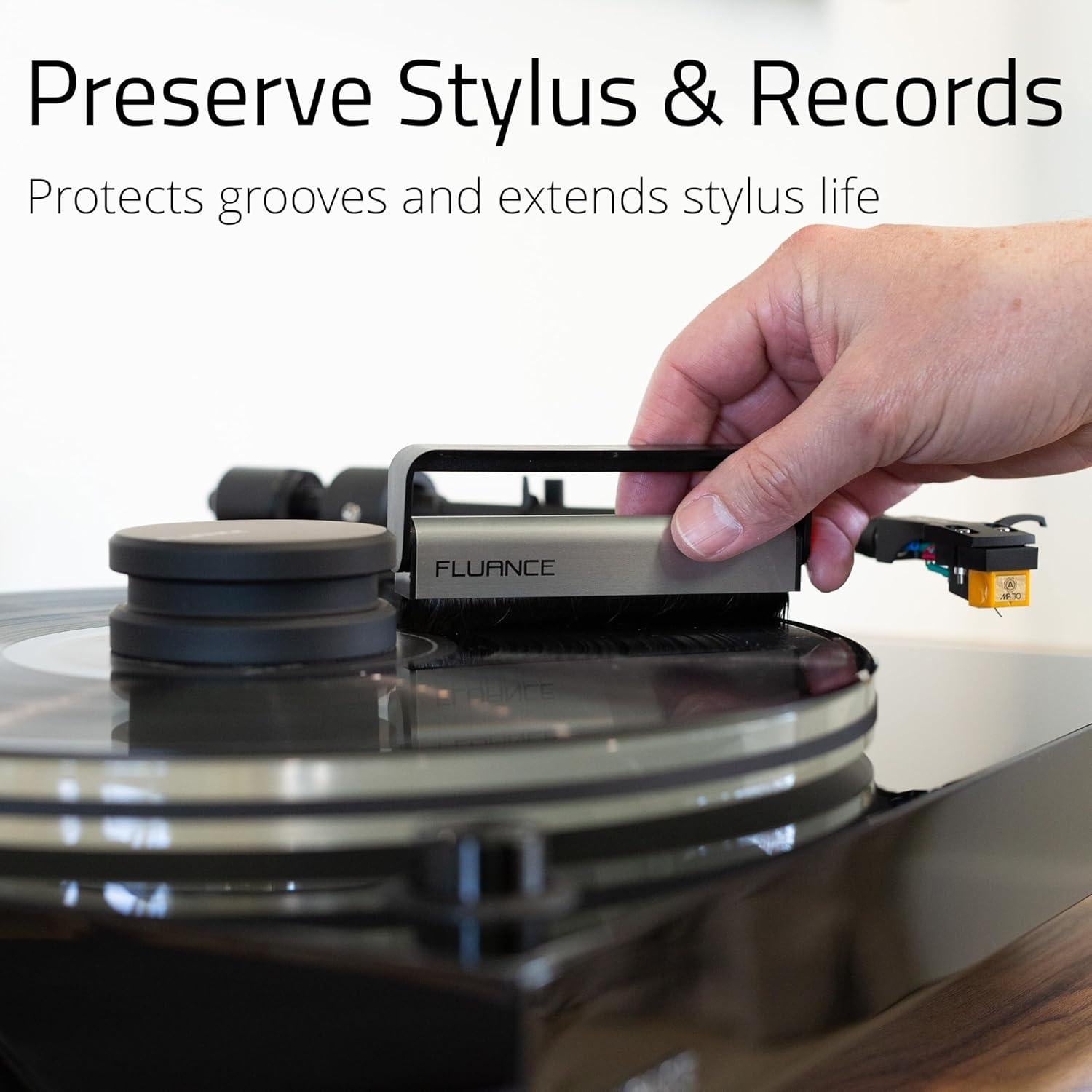 Cepillo de Limpieza Anti-Estática Fluance VB50 para Vinilos