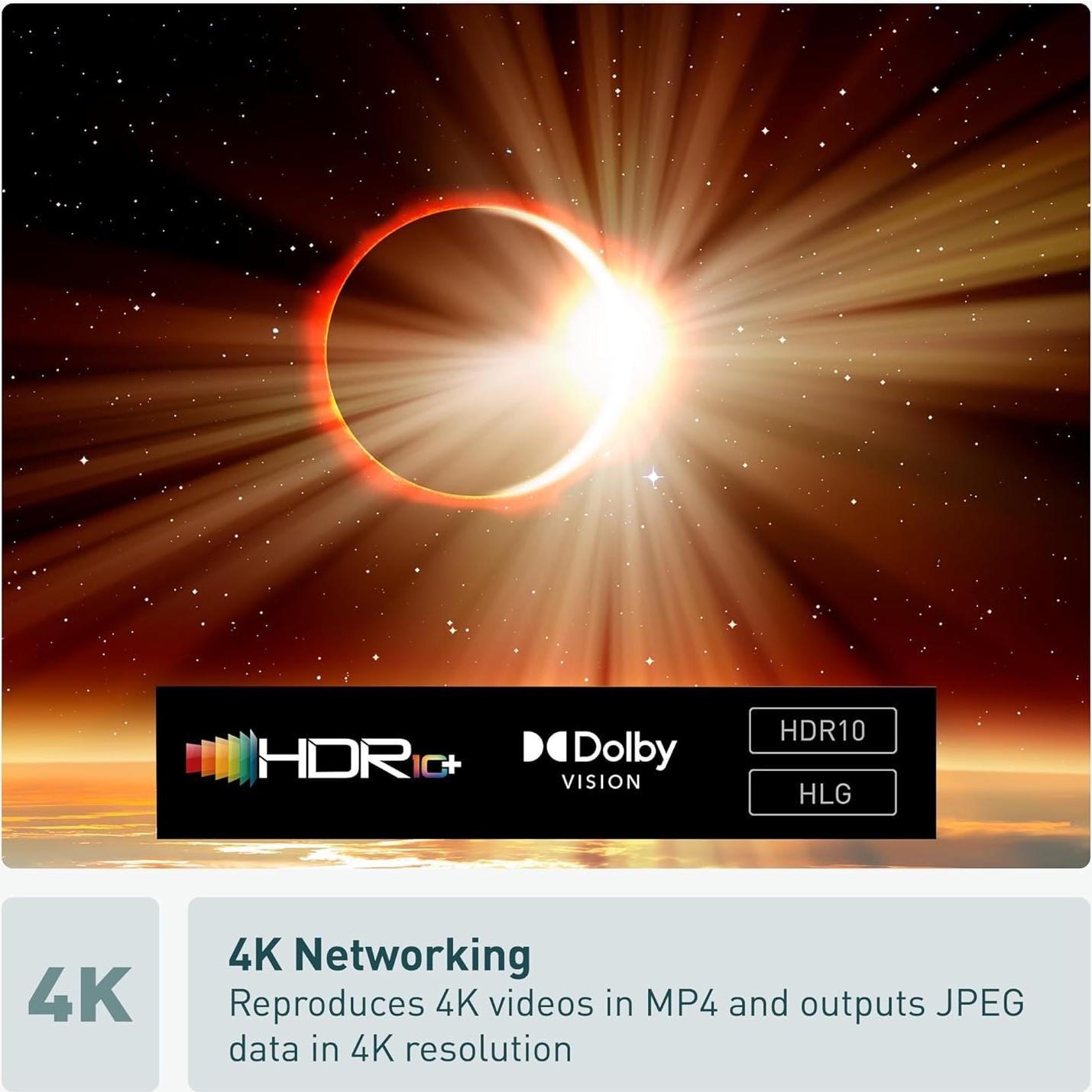 Reproductor Blu Ray 4K Panasonic DP-UB450, UHD, HDR10+, Dolby Vision