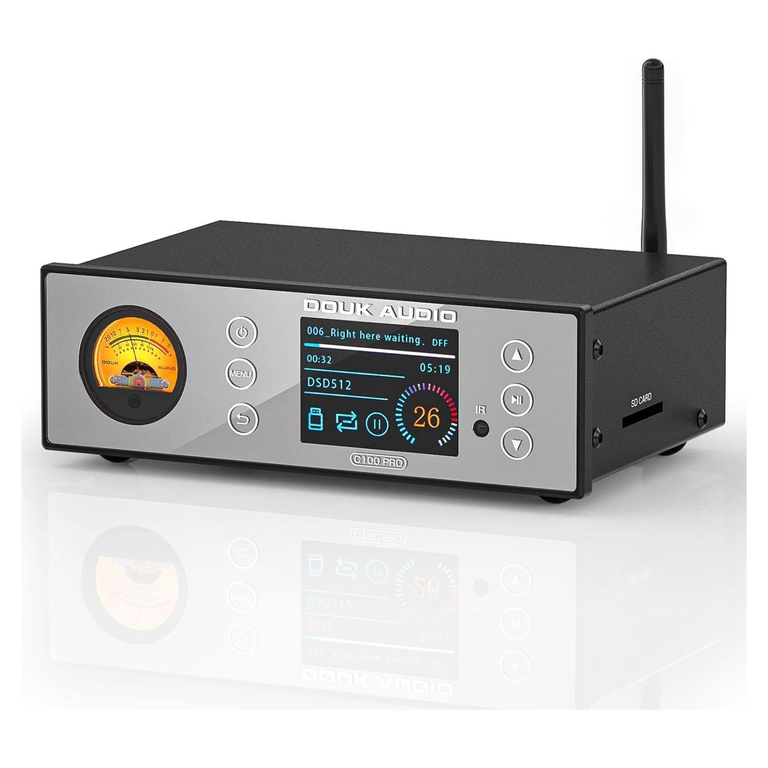 Reproductor de Audio Bluetooth Douk Audio C100 PRO Hi-Res