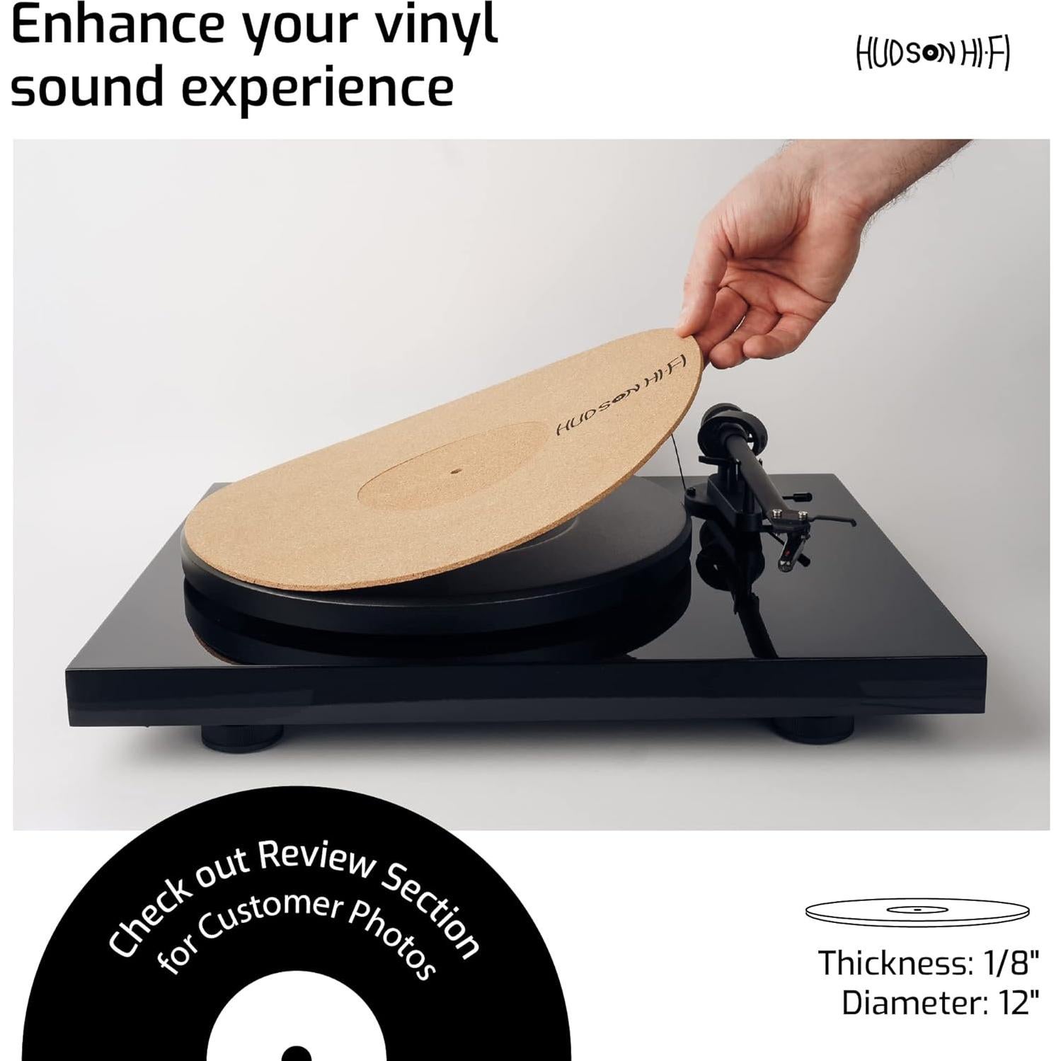 Alfombrilla de Corcho Antiestática Hudson Hi-Fi 0.32 cm