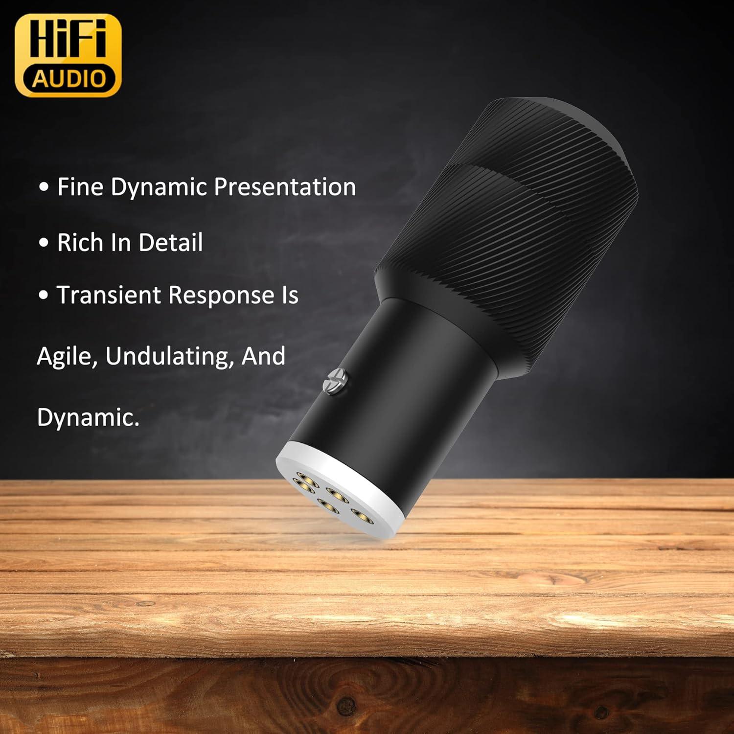 Conector Jack DIN hembra Viborg 5 pines para tocadiscos LP