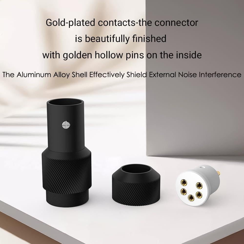 Conector Jack DIN hembra Viborg 5 pines para tocadiscos LP