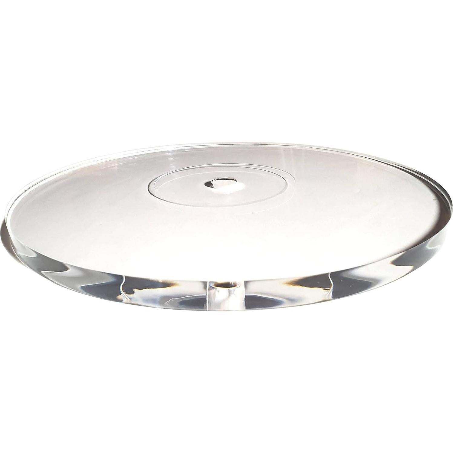 Plato Acrílico Mejorado para Tocadiscos U-Turn 300mm 19mm