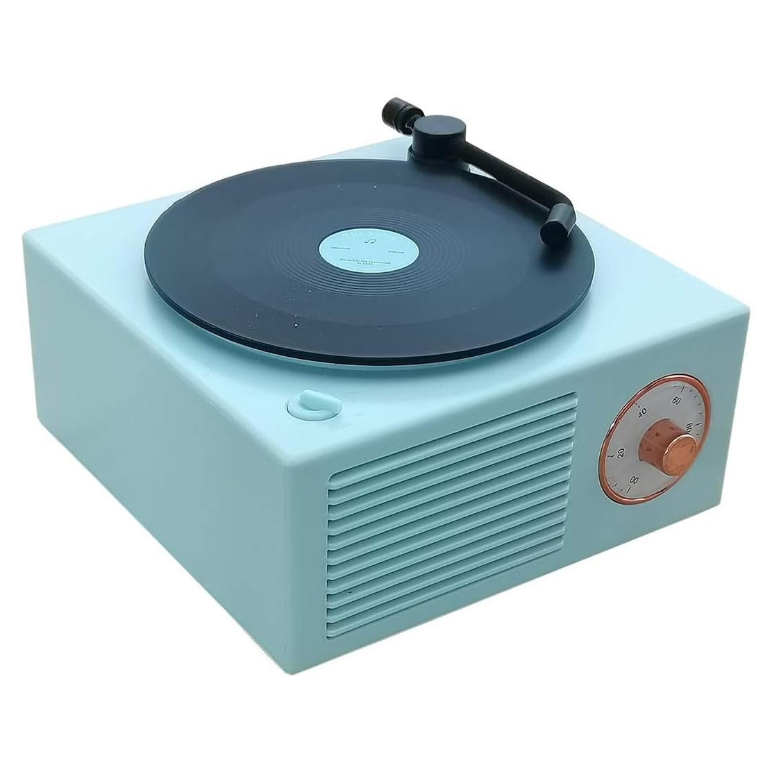 Altavoz Bluetooth Vintage KintiSun Verde 5W Mini Retro