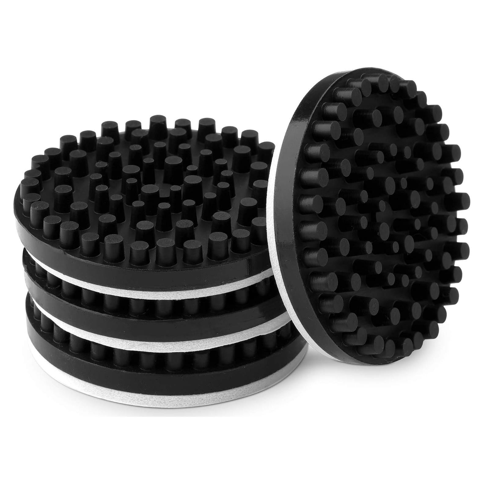 Pies de Aislamiento kwmobile para Tocadiscos - 4 Almohadillas Antivibración