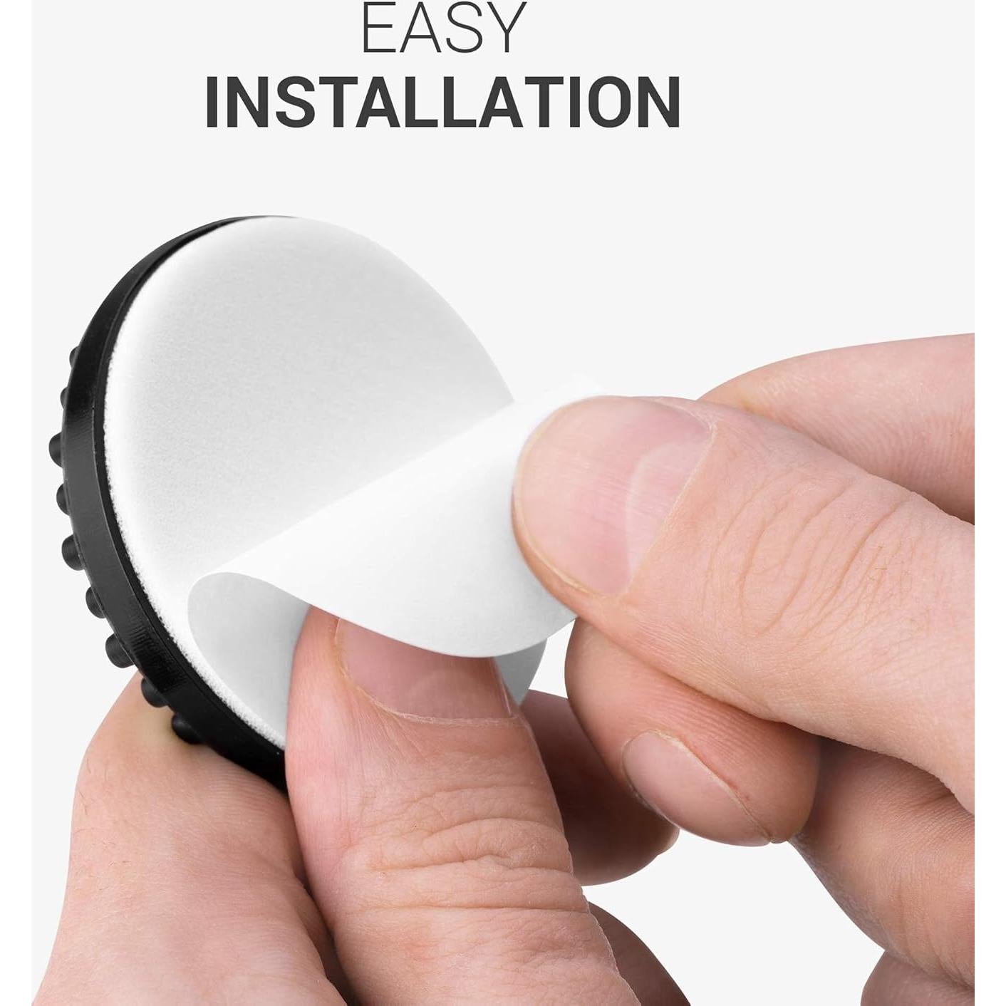 Pies de Aislamiento kwmobile para Tocadiscos - 4 Almohadillas Antivibración