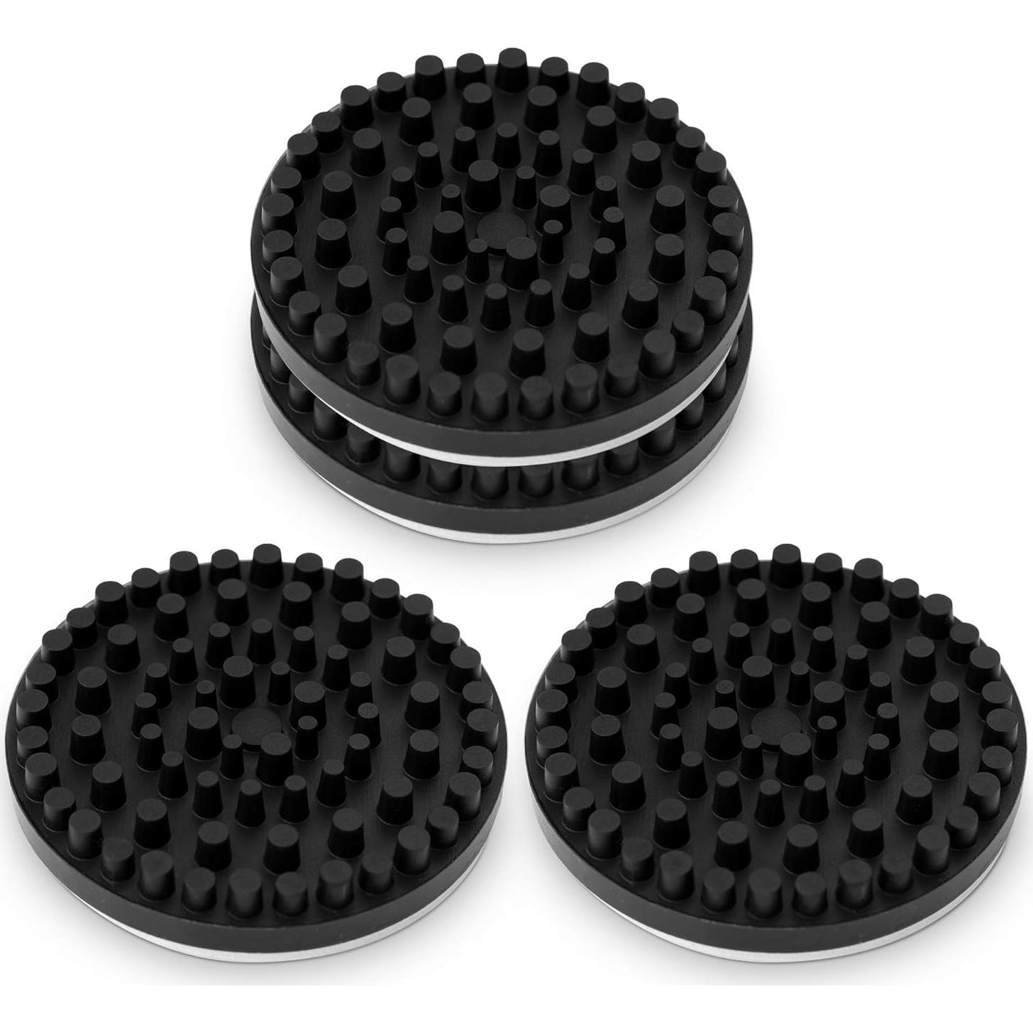 Pies de Aislamiento kwmobile para Tocadiscos - 4 Almohadillas Antivibración