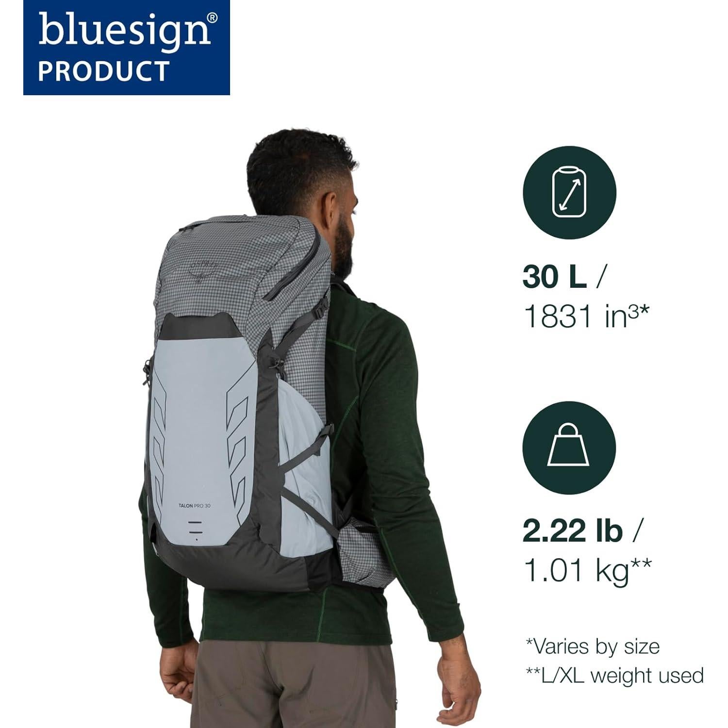 Mochila Osprey Talon Pro 30L para hombres Naranja