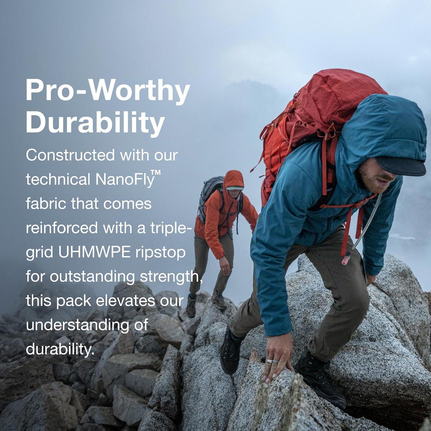 Mochila Osprey Talon Pro 30L para hombres Naranja