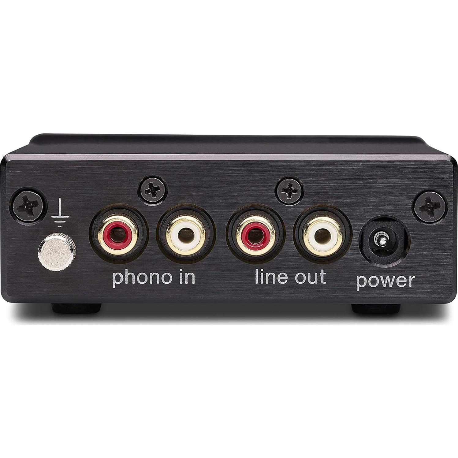 Previo de Phono U-Turn Audio Pluto 2 Aluminio Negro