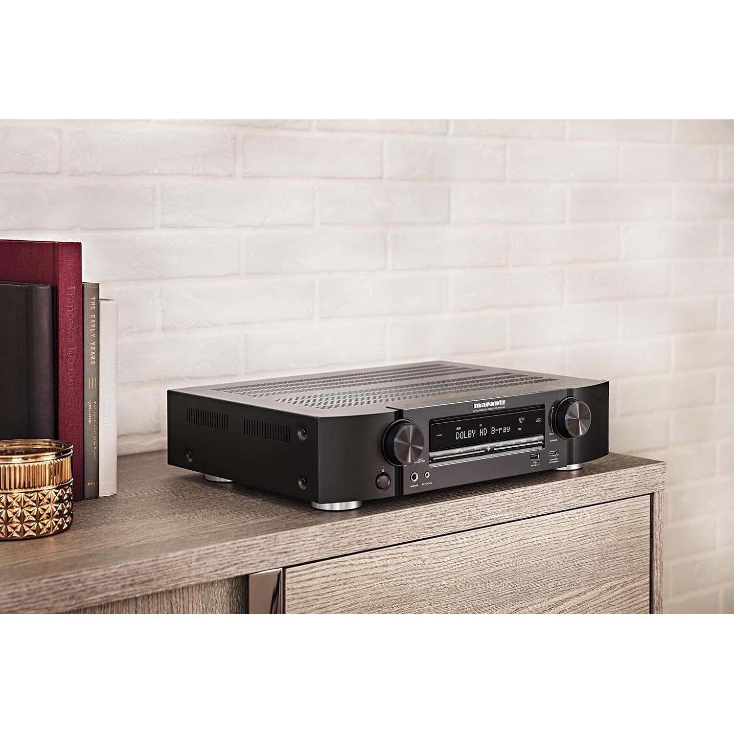 Receptor AV Marantz NR1510 5.2 Canales 4K UHD Negro