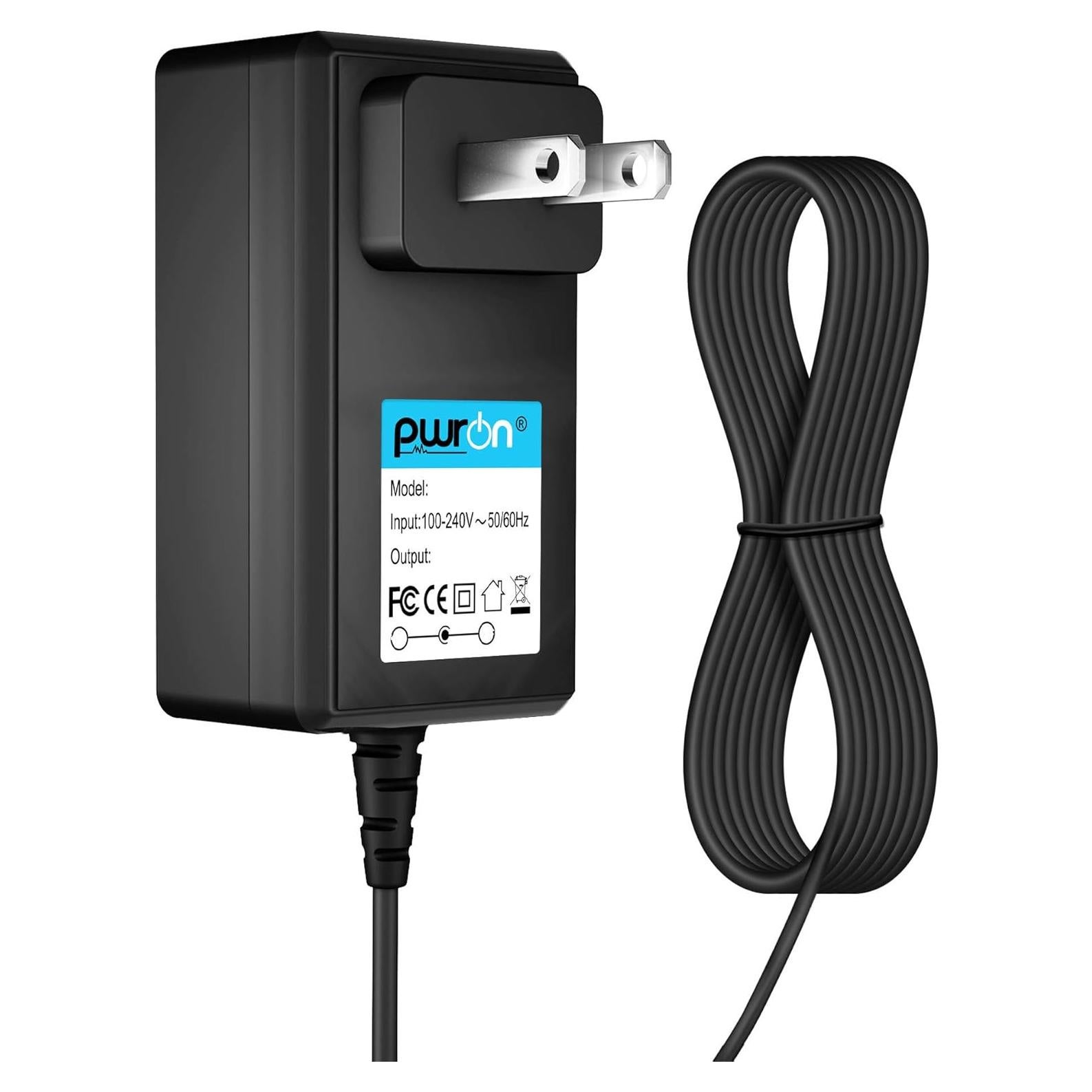 Adaptador CA a CC PwrON 1.83m para Tocadiscos Teac TN-100