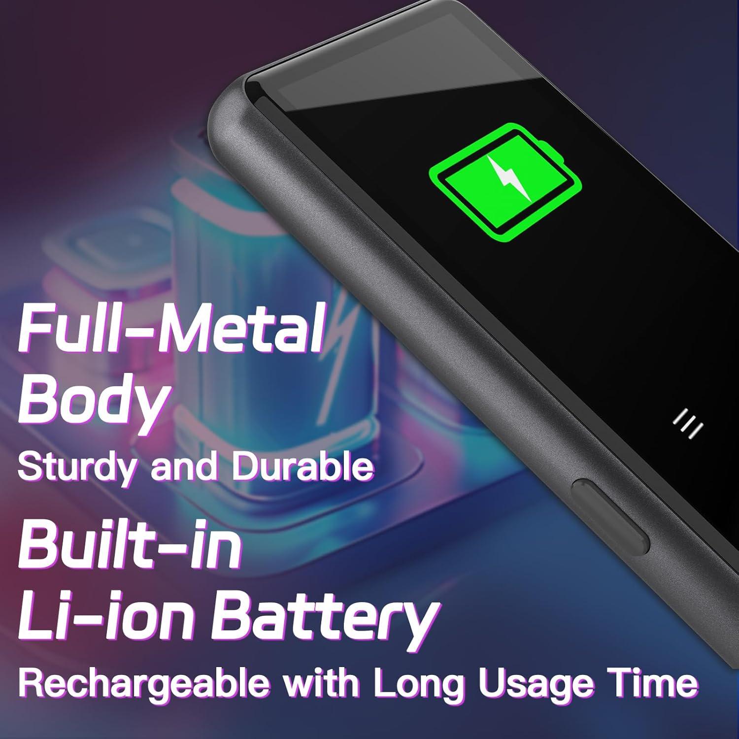 Reproductor MP3 Vaktare Gud 128GB Bluetooth 5.2 con Altavoz