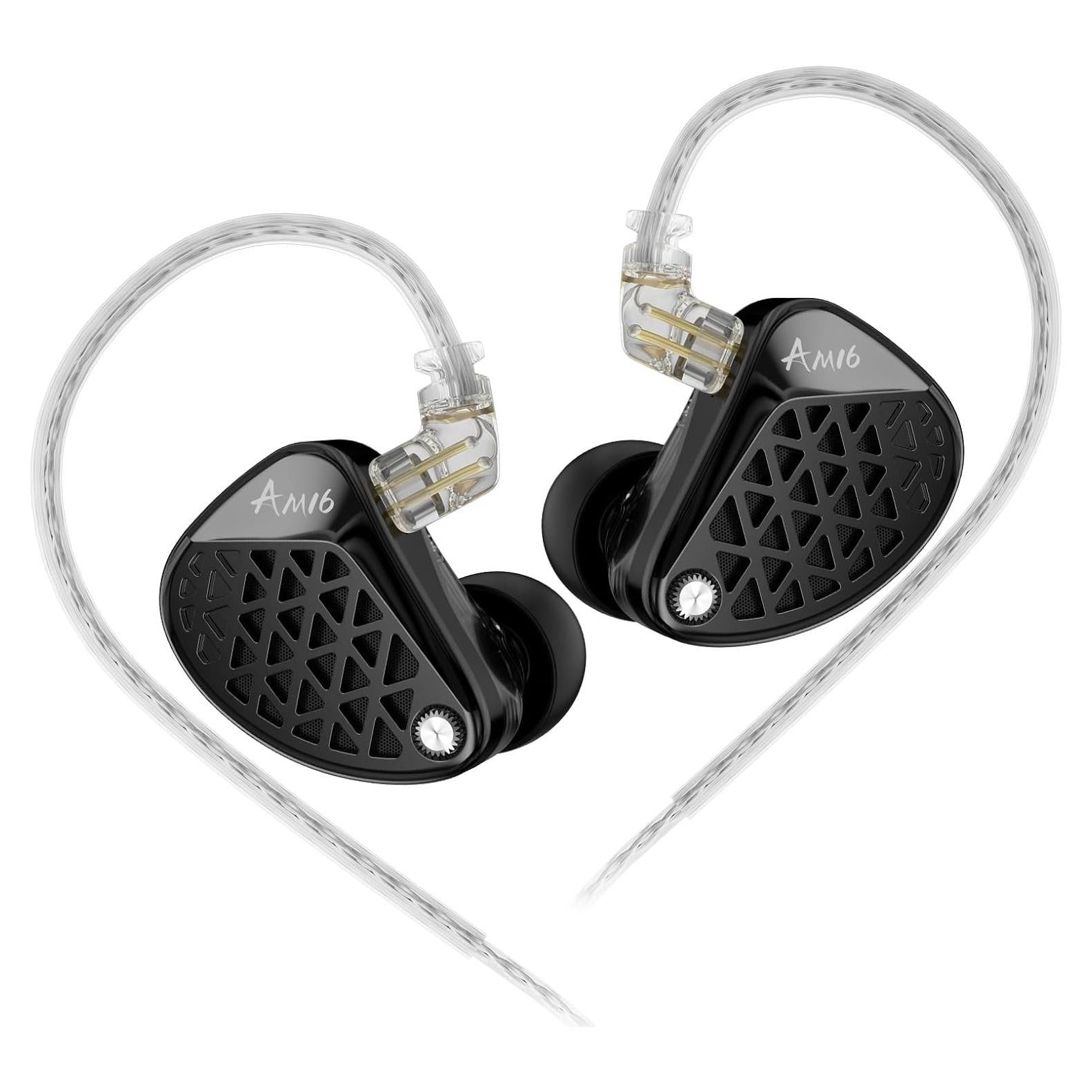 Auriculares KZ AM16 Hi-Fi 16 Controladores Balanceados 150g