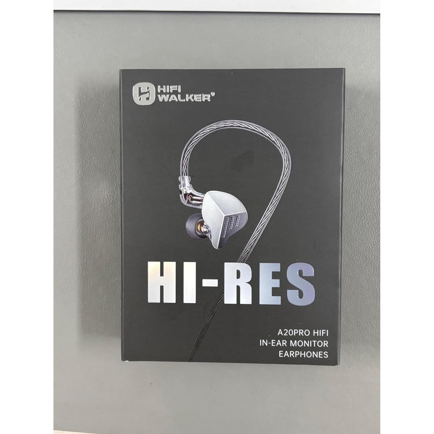 Auriculares In-Ear HIFI WALKER A20 Pro 1BA+1DD HiFi 67.8g