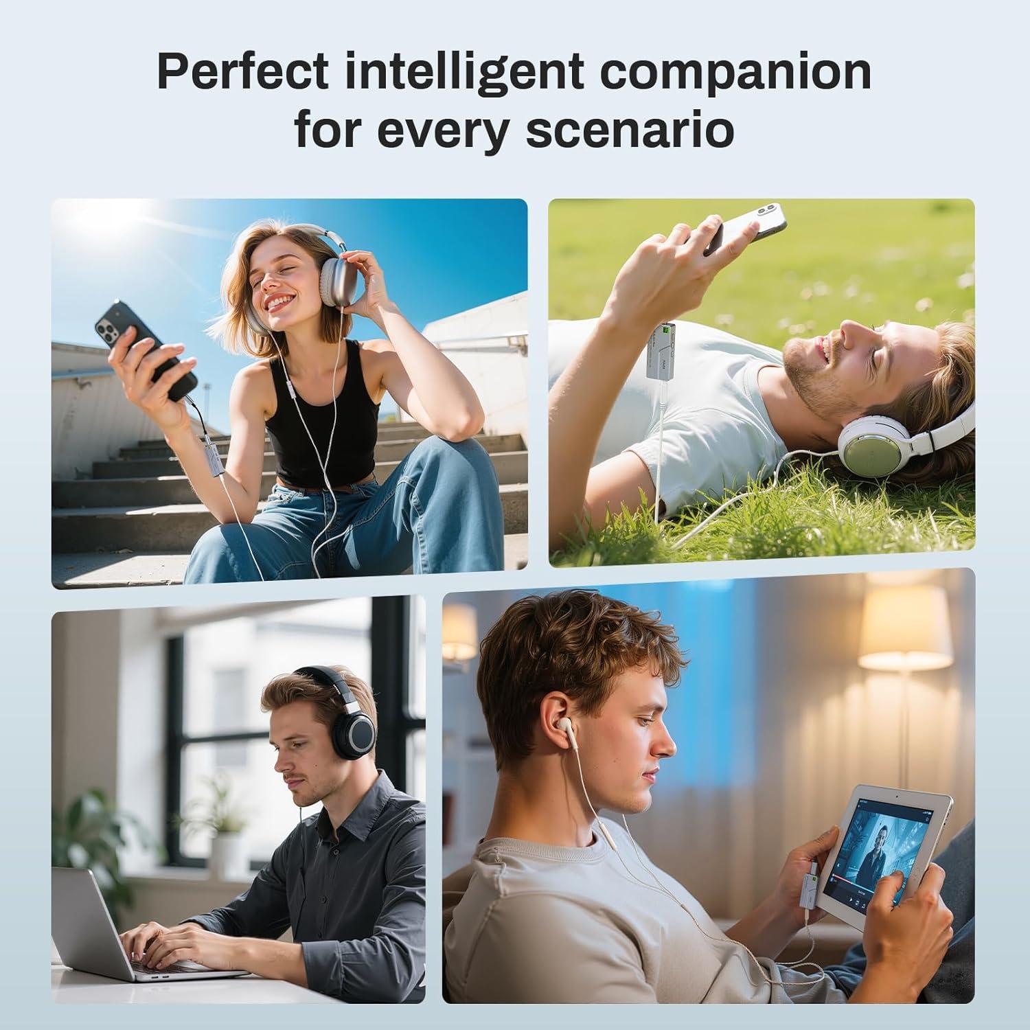 Amplificador DAC USB C EYTSE HA05 Portátil HiFi 32Bit/384kHz