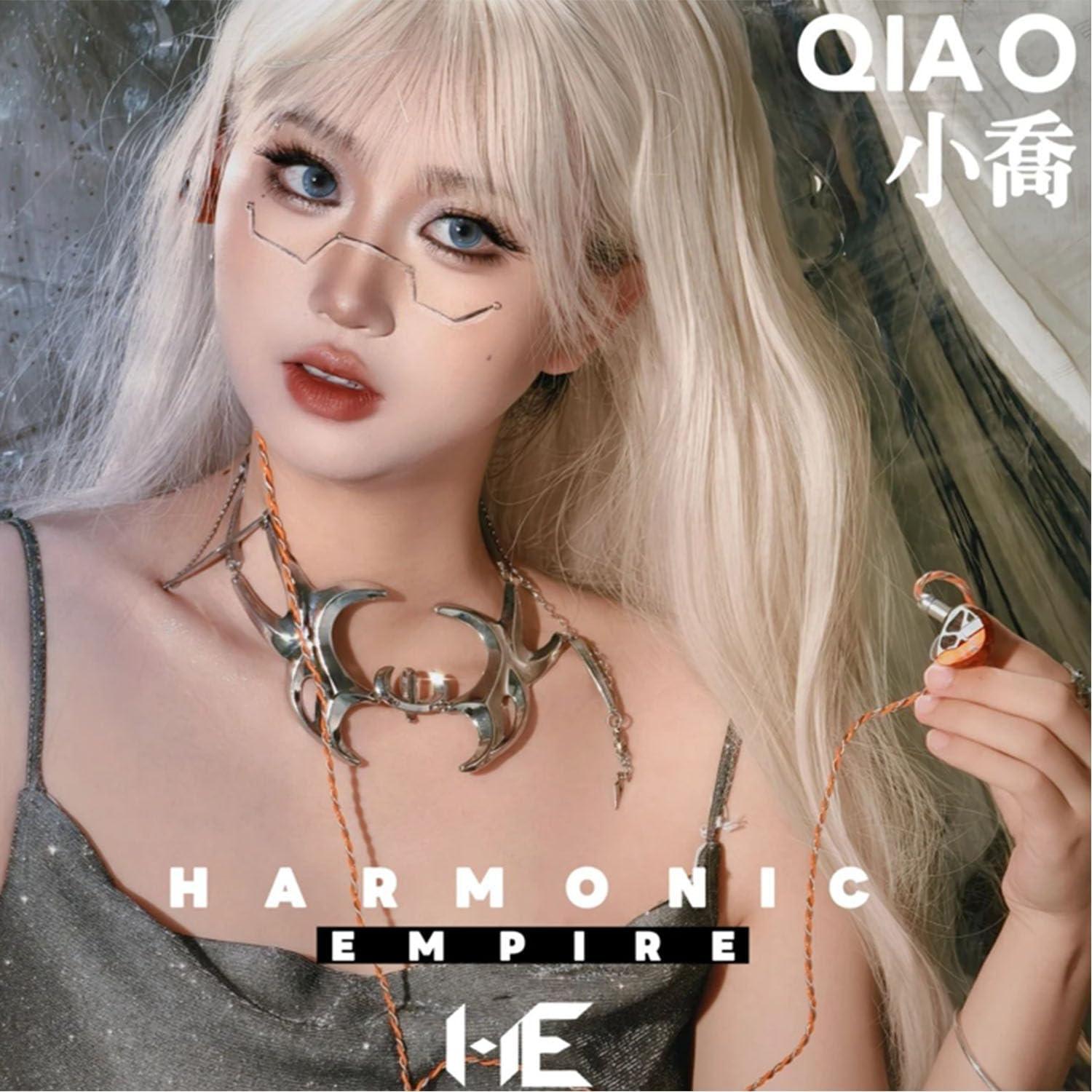 Auriculares In-Ear HE Xiao Qiao 10mm Grafeno Naranja 3.5mm