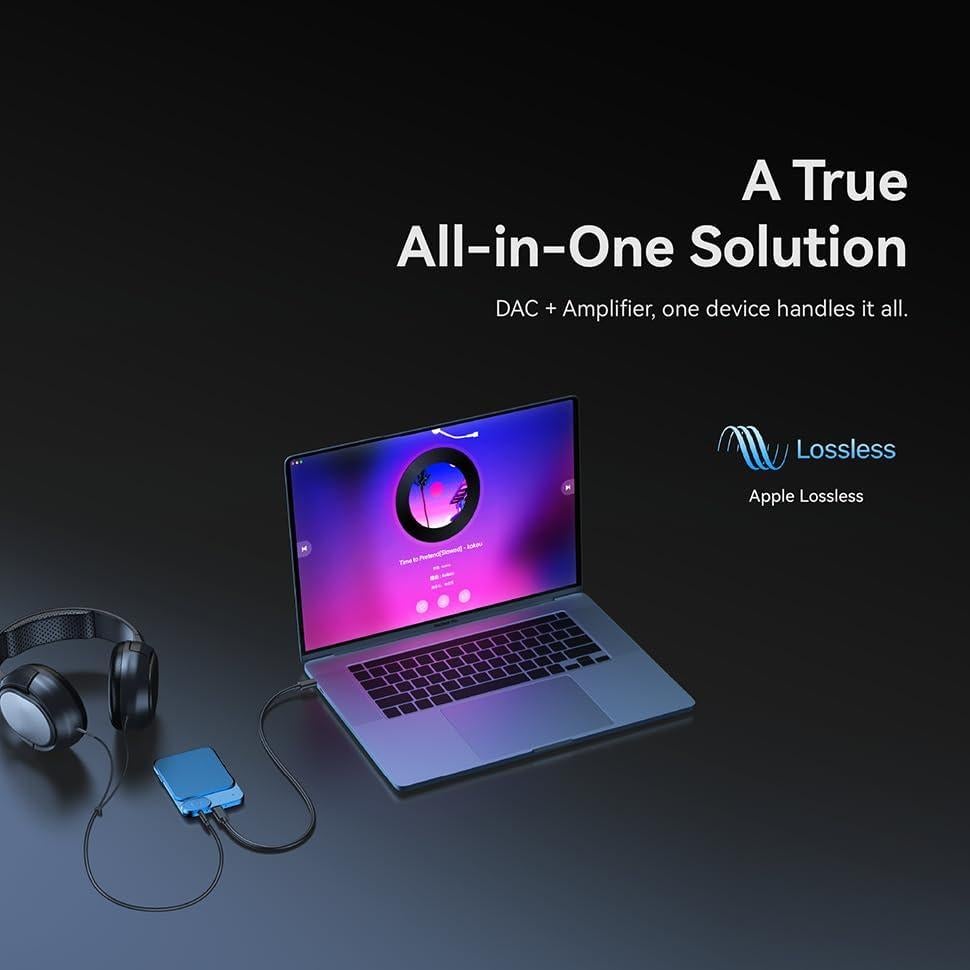 Amplificador de Auriculares Bluetooth Khadas Tea HiFi 32bit/384KHz