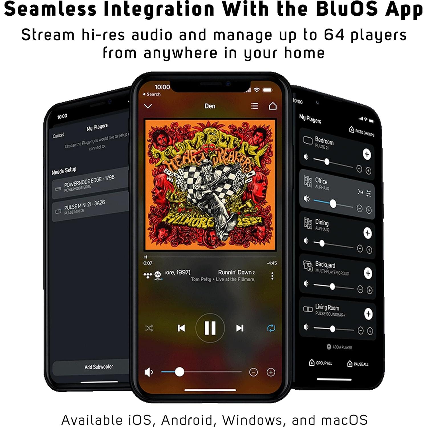 Reproductor de Música Inalámbrico Bluesound NODE 2024 - Negro