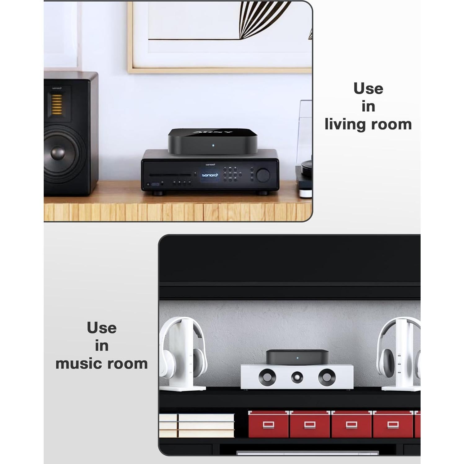 Receptor de Música Streaming ARSY Ne-2 Hi-Res Airplay 2
