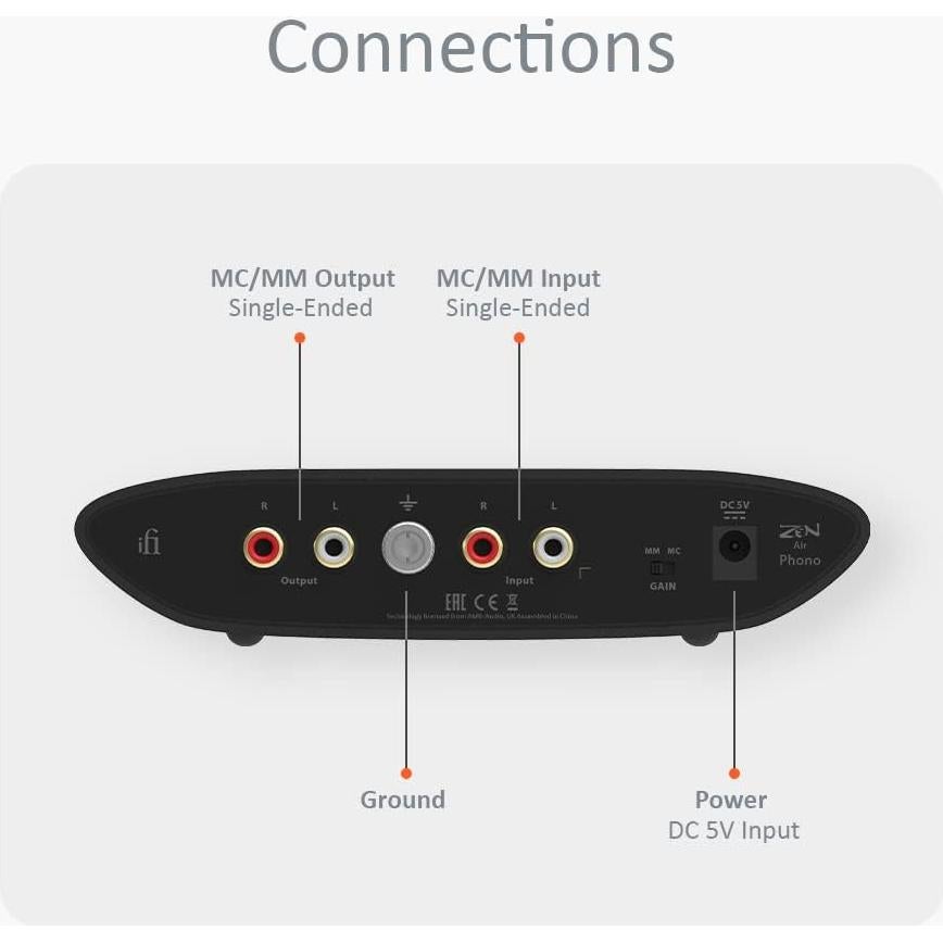 Pre-amplificador de fono iFi Audio Zen Air - RIAA para vinilos