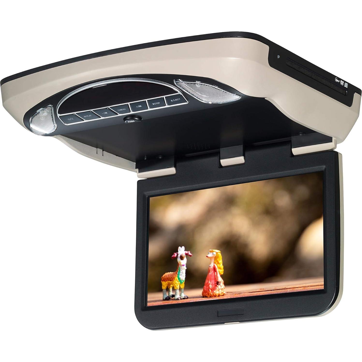 Monitor de Techo LED 10.1" Voxx Movies To Go VXMTG10 con DVD y Auriculares