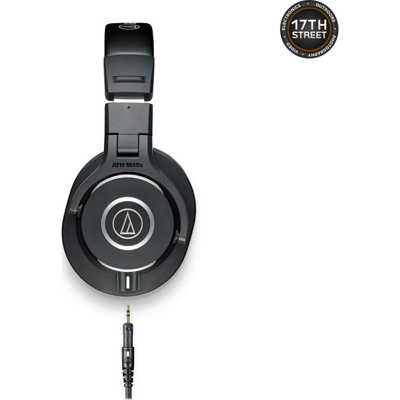 Auriculares Cerrados Audio-Technica ATH-M40x + Accesorios