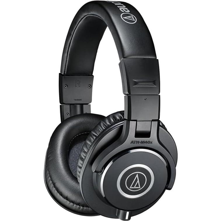 Auriculares de Monitoreo Audio-Technica ATH-M40x + Soporte + Paño