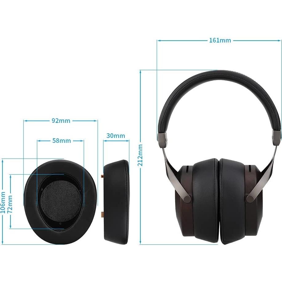 Auriculares SIVGA SV021B Cerrados de Madera Hi-Fi Negro