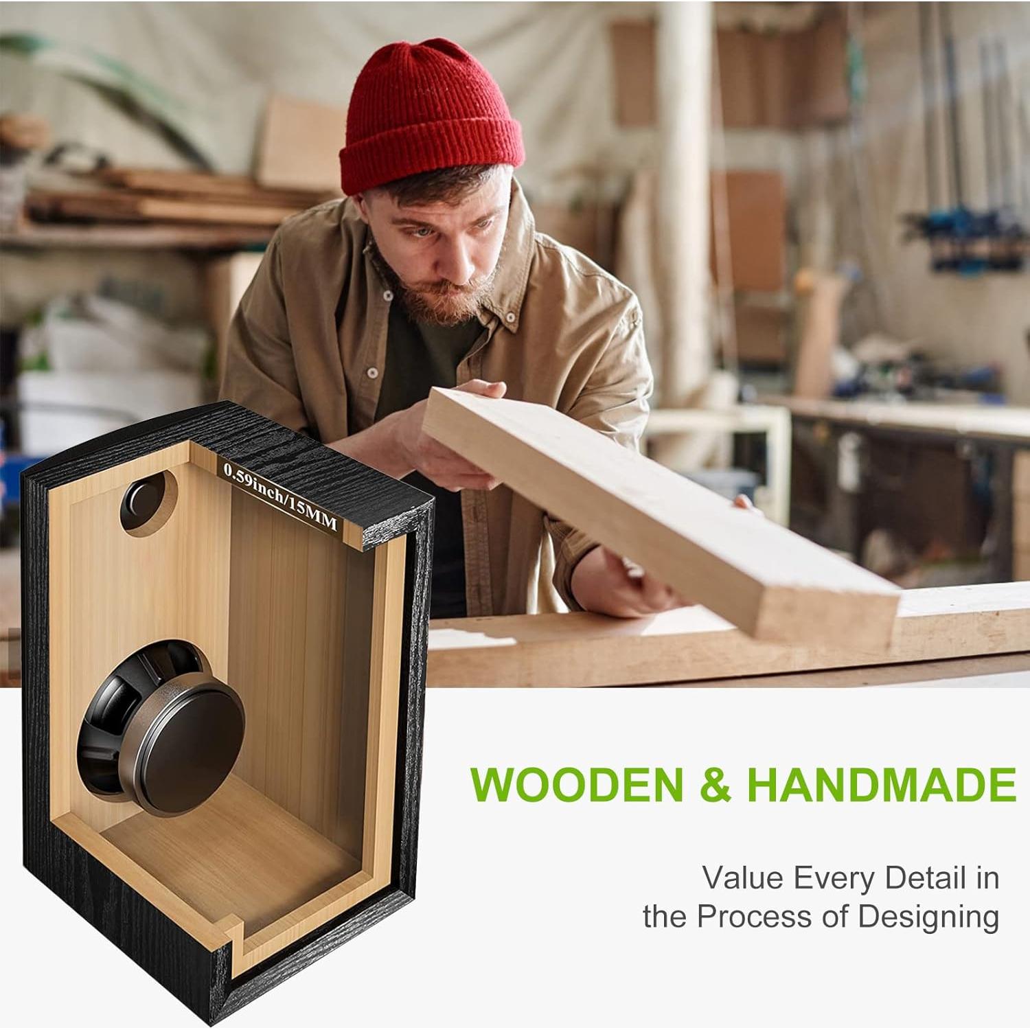 Altavoces Pasivos Singing Wood T25 60W 2 Vías Montaje Pared