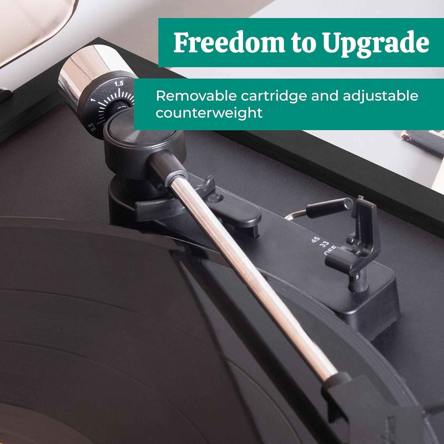 Reproductor de Vinilo Electrohome Montrose con Altavoces Bluetooth