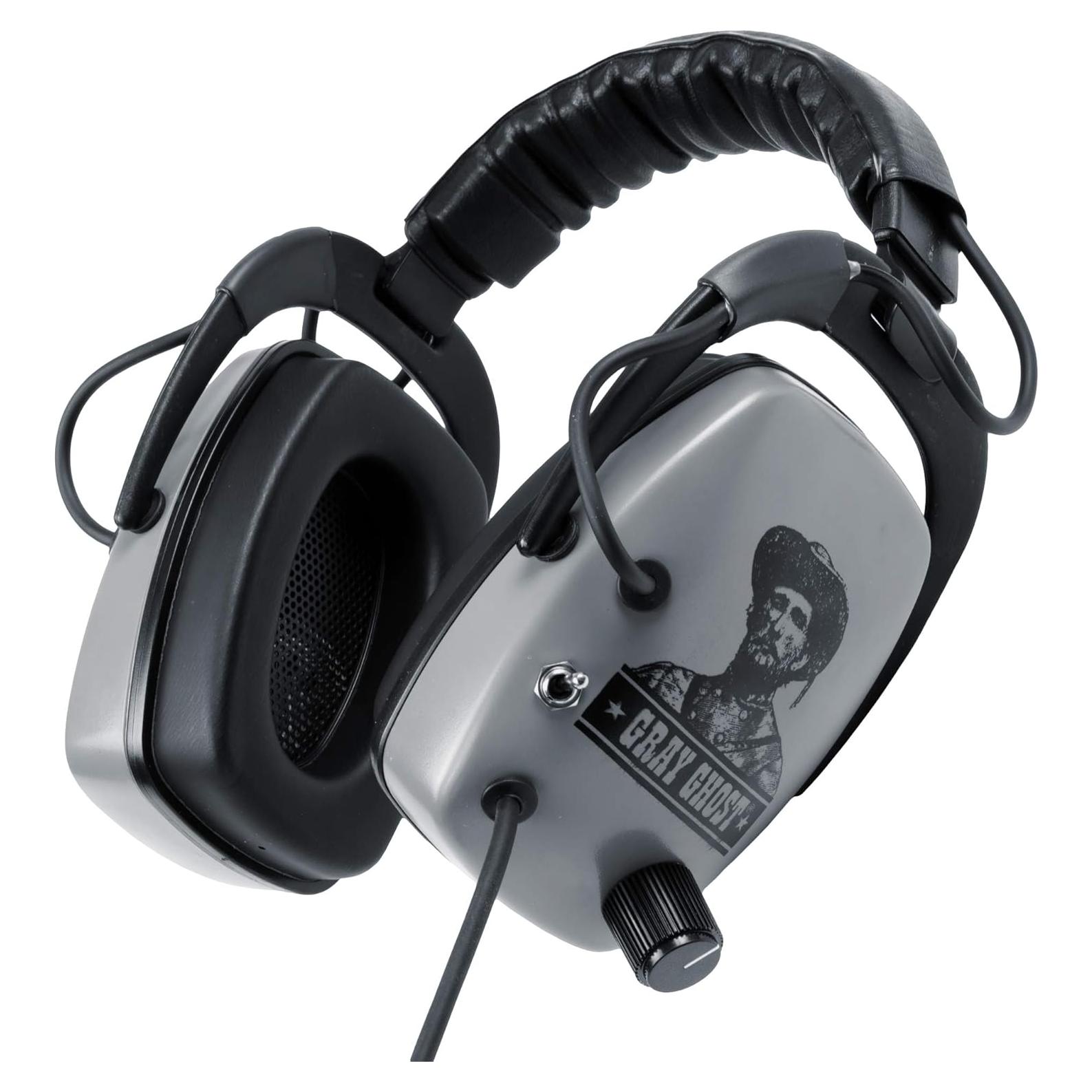 Auriculares DetectorPro Gray Ghost Platinum 1/4" Aislamiento Sonido