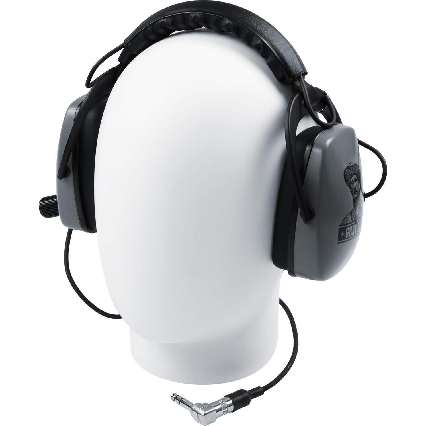 Auriculares DetectorPro Gray Ghost Platinum 1/4" Aislamiento Sonido
