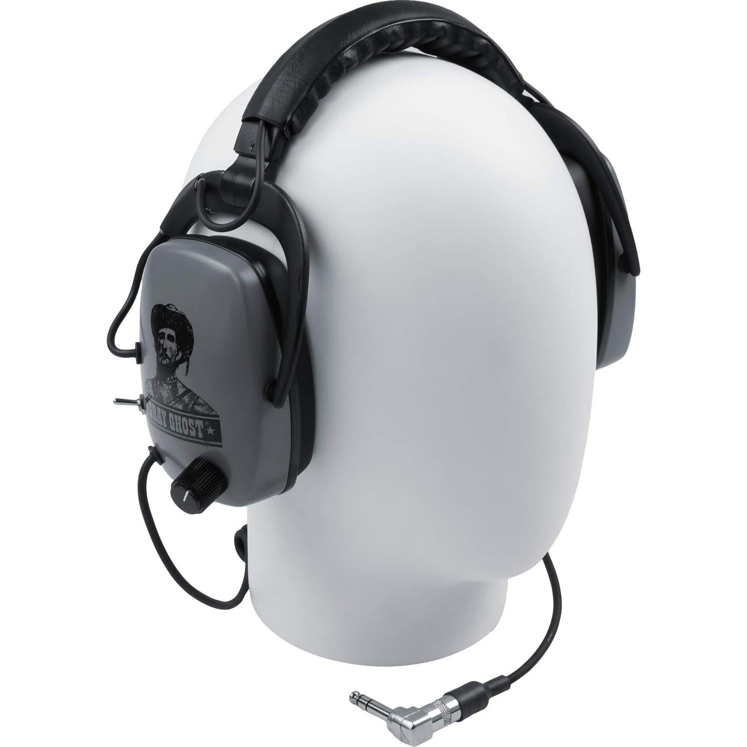 Auriculares DetectorPro Gray Ghost Platinum 1/4" Aislamiento Sonido