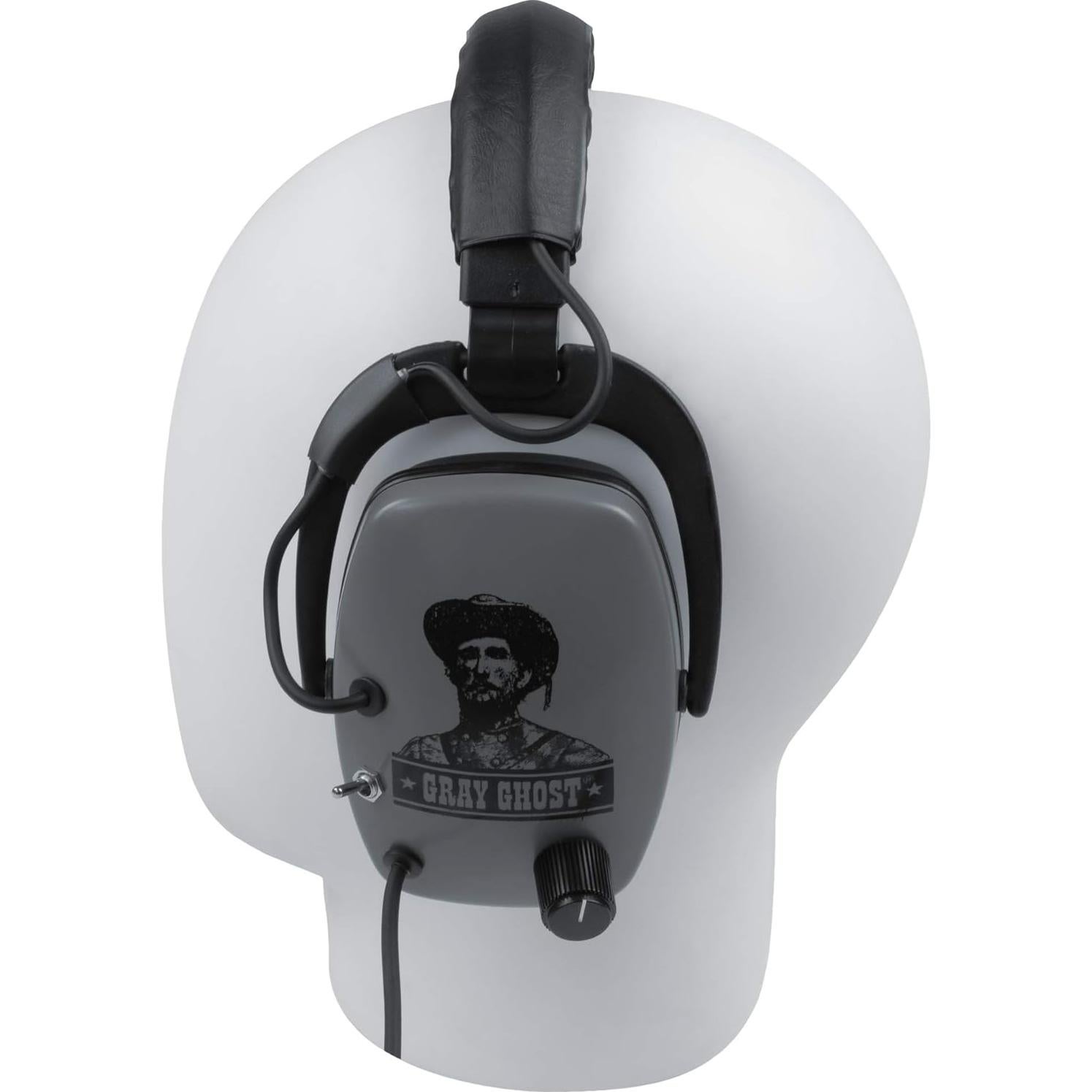 Auriculares DetectorPro Gray Ghost Platinum 1/4" Aislamiento Sonido