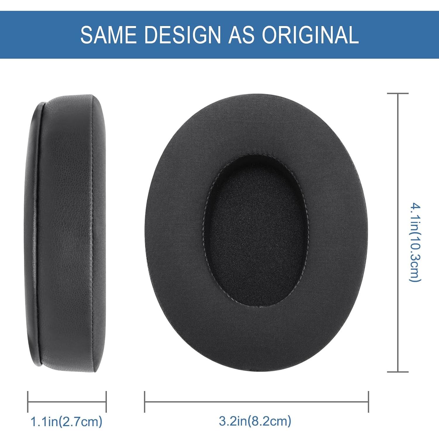 Almohadillas de Gel Refrigerante GEVO para Auriculares Audio Technica ATH M50/M40/M30