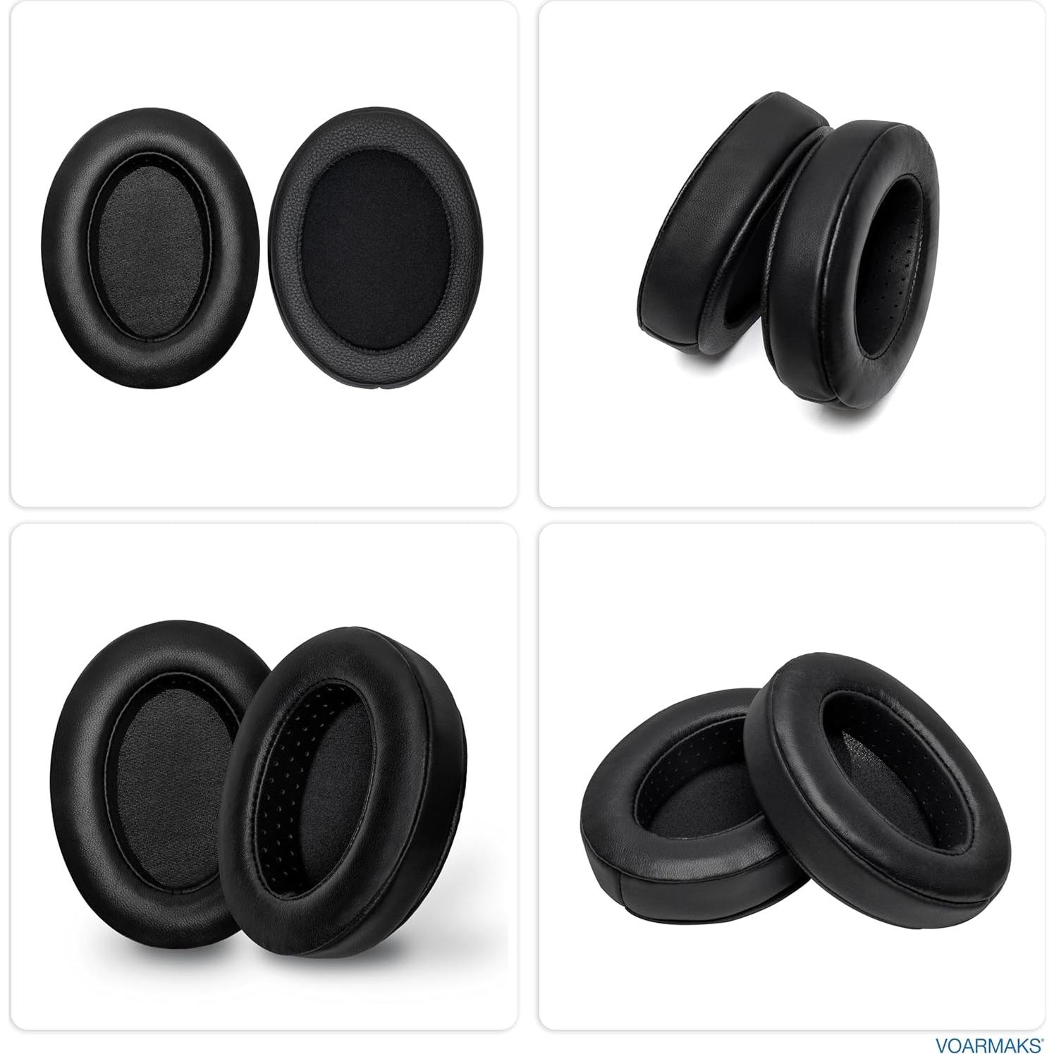 Almohadillas de oído Voarmaks de piel de cordero para auriculares