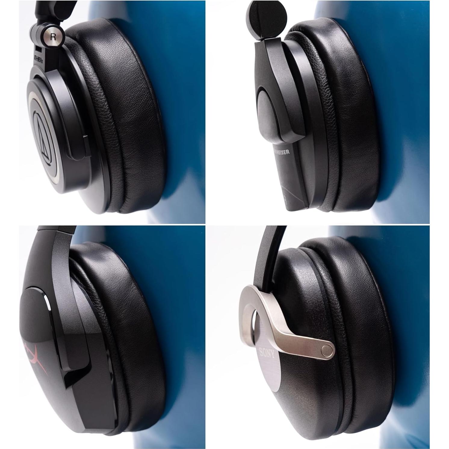 Almohadillas de oído Voarmaks de piel de cordero para auriculares