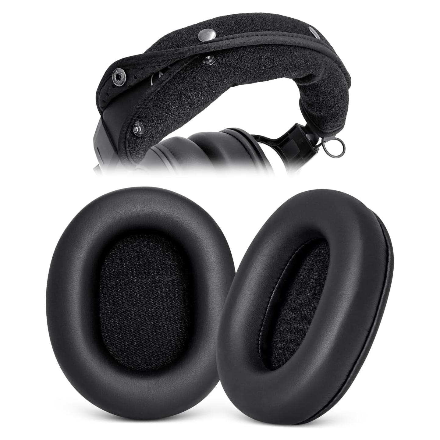 Almohadillas de Repuesto GEVO para Auriculares Audio Technica ATH M50