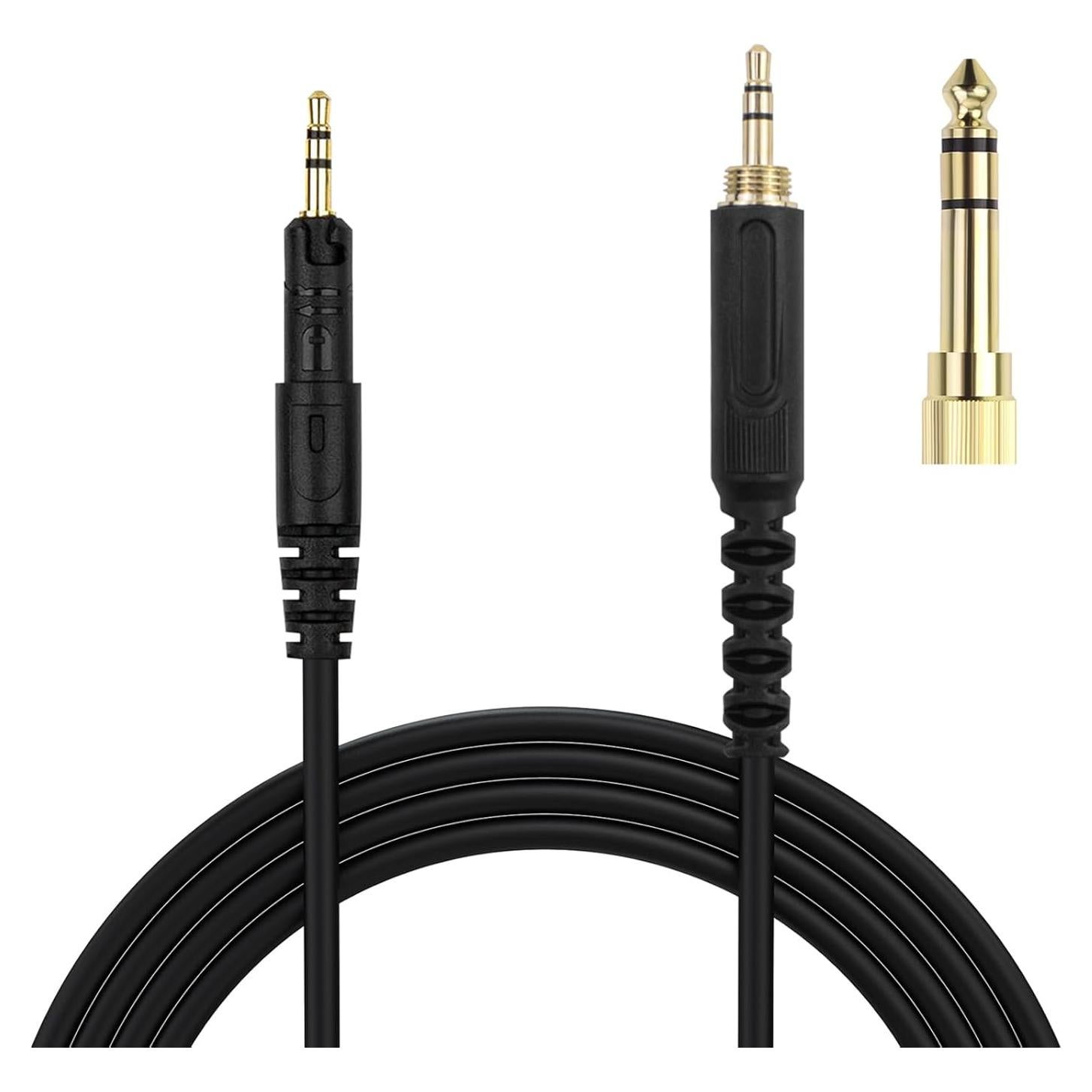 Cable Aux Reemplazo 2m Puiixur para Audio Technica ATH-M50x