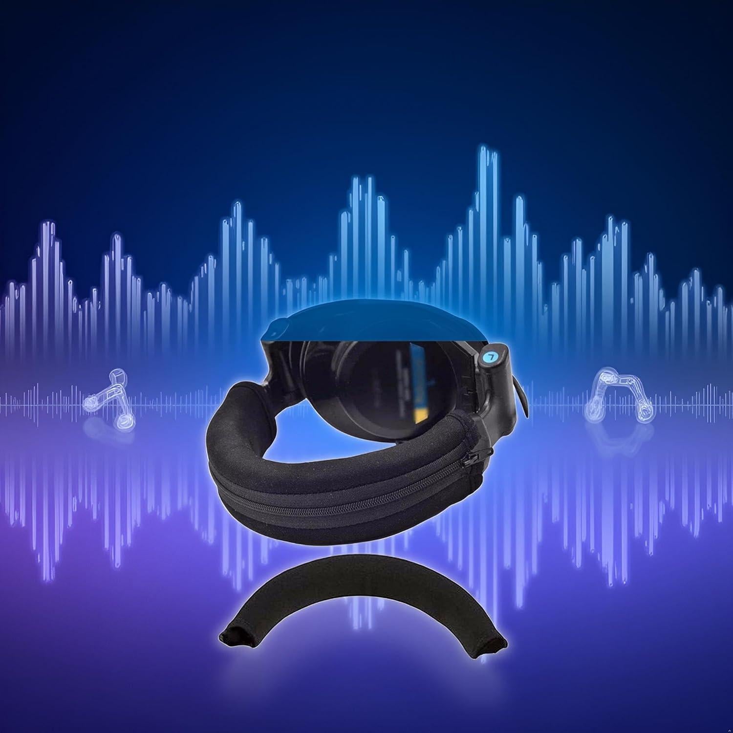 Protector de Auriculares Negro Audio Technica ATH M20 M30 M40 M50X